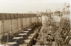 White Rock Baths rebuilding 1930s